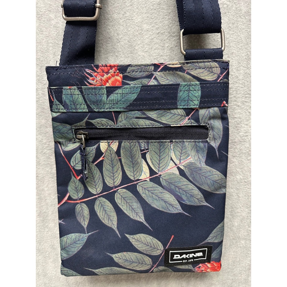Dakine Jive Crossbody or Shoulder Bag Unisex Navy Botanical Tropical Travel - Picture 8 of 8